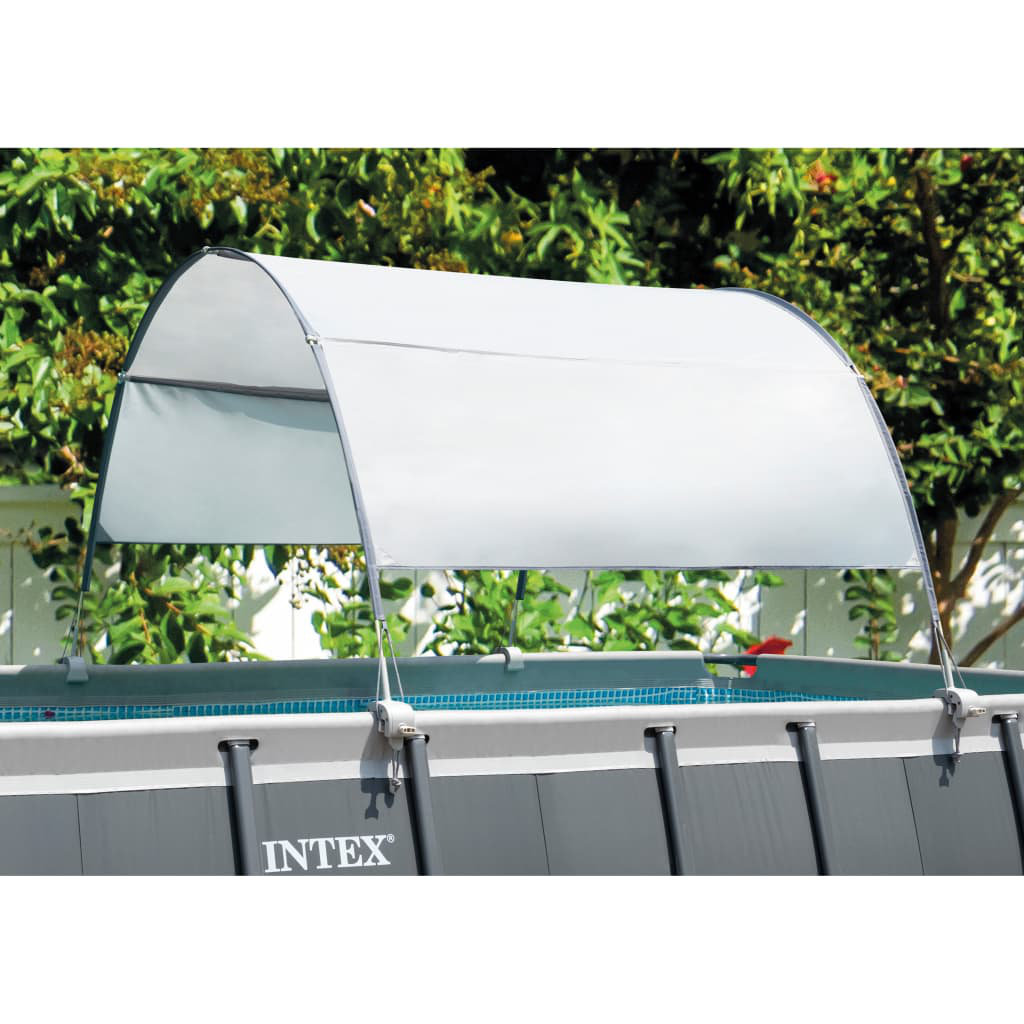 vidaXL Pool Canopy Light Grey